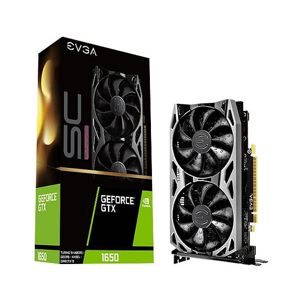 EVGA GeForce GTX1650 SC UltraGaming 4GB GDDR5  Tarjeta Gráfica