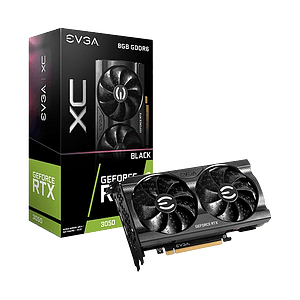EVGA GeForce RTX3050 XC Black Gaming 8GB GDDR6  Tarjeta Gráfica
