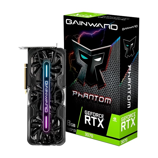 Gainward GeForce RTX3070 Phantom 8GB GDDR6  Gráfica