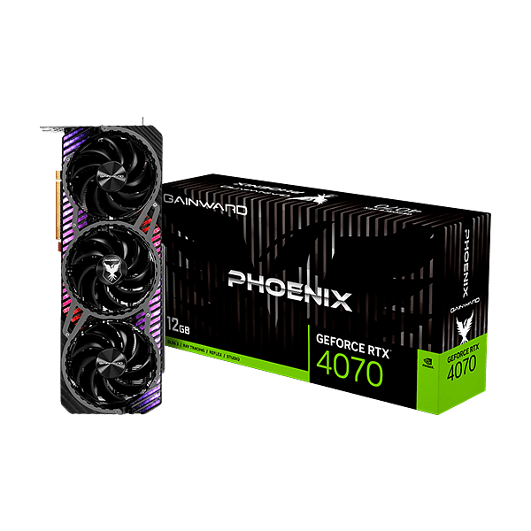 Gainward GeForce RTX 4070 Phoenix 12GB GDDR6X DLSS3  Tarjeta Gráfica Nvidia