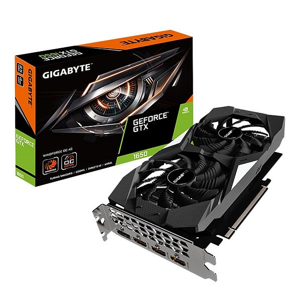 Gigabyte GeForce GTX1650 Windforce OC 4GB GD6  Gráfica