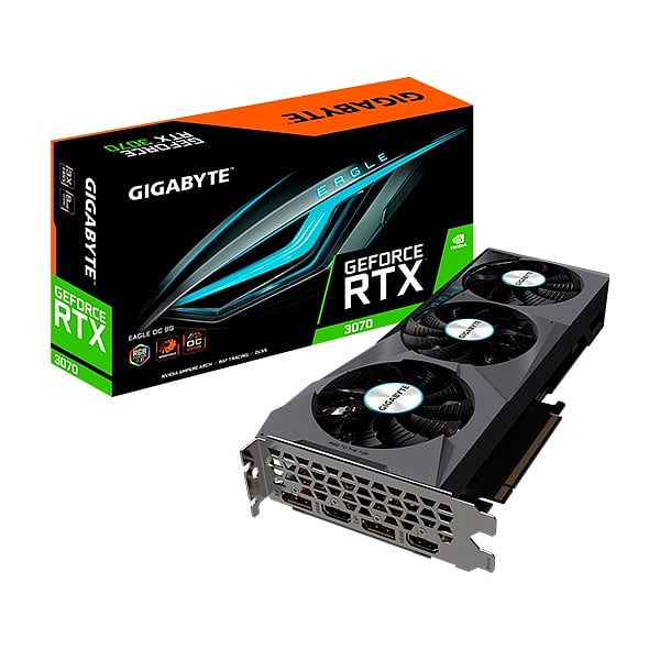 Gigabyte GeForce RTX3070 Eagle OC 8GB GDDR6  Gráfica