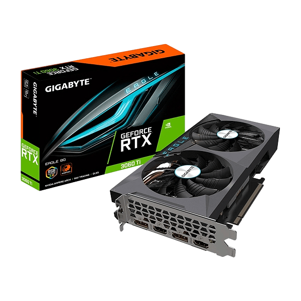 Gigabyte GeForce RTX3060 Ti Eagle 8GB GDDR6  Gráfica