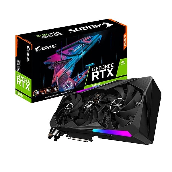 Aorus GeForce RTX3070 Master 8GB GDDR6  Gráfica