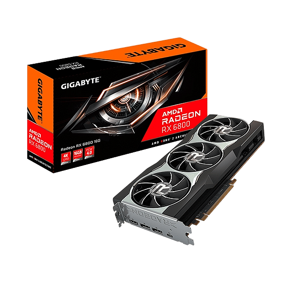 Gigabyte Radeon RX6800 16GB GDDR6  Tarjeta Gráfica AMD