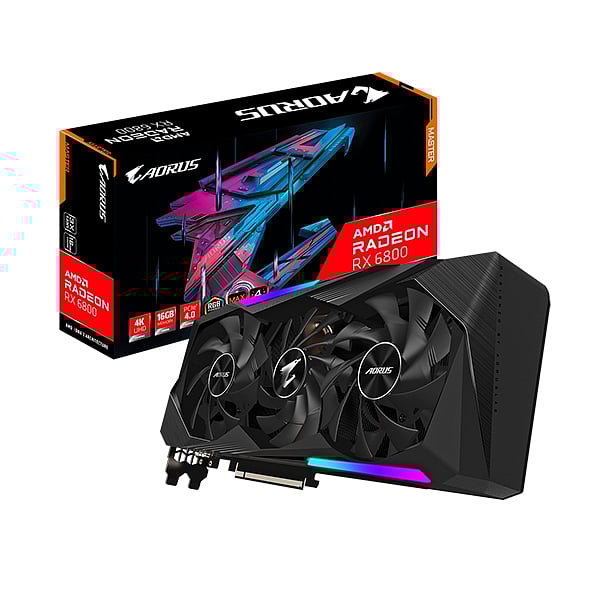 Aorus Radeon RX6800 Master 16GB GDDR6  Tarjeta Gráfica AMD