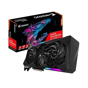 Aorus Radeon RX6800 XT Master 16GB GDDR6  Tarjeta Gráfica AMD
