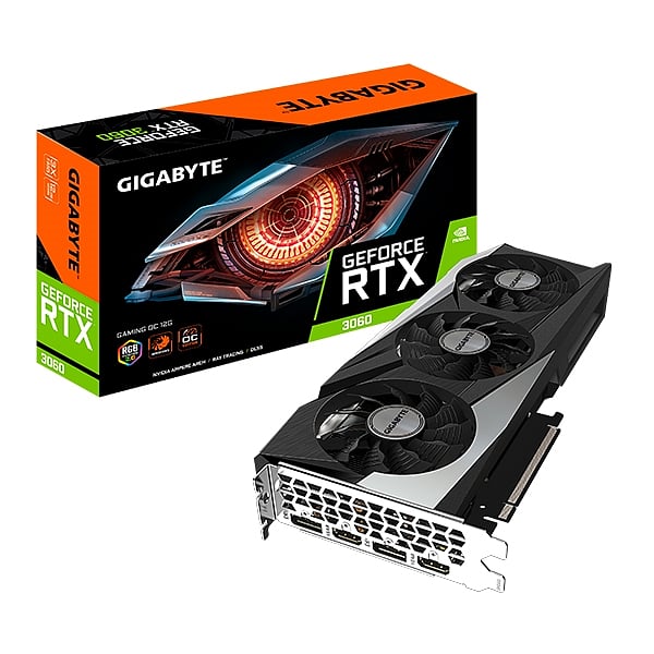 Gigabyte GeForce RTX3060 Gaming OC 12GB GDDR6  Gráfica