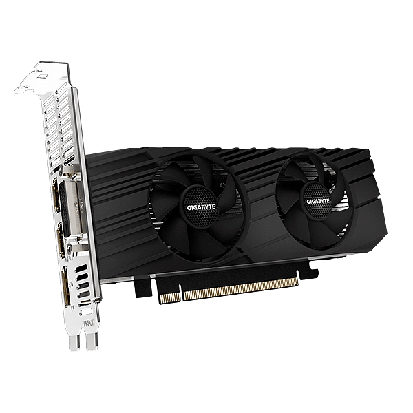 Gigabyte GeForce GTX1650 D6 OC Low Profile 4GB GDDR6  Gráfica