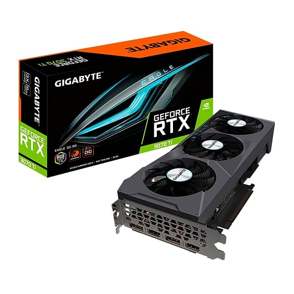 Gigabyte GeForce RTX3070 Ti Eagle OC 8GB GDDR6X  Tarjeta Gráfica Nvidia