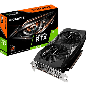 Gigabyte GeForce RTX2060 D6 6GB GDDR6  Gráfica