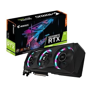 Aorus GeForce RTX3060 Elite 12GB GDDR6 LHR  Gráfica