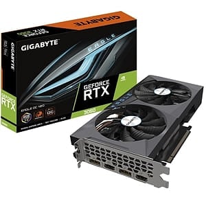 Gigabyte GeForce RTX3060 Eagle OC 12GB GDDR6 LHR  Gráfica