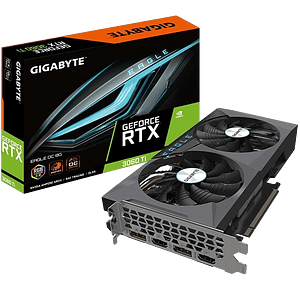 Gigabyte GeForce RTX3060 Ti Eagle OC 8GB GDDR6 LHR  Gráfica