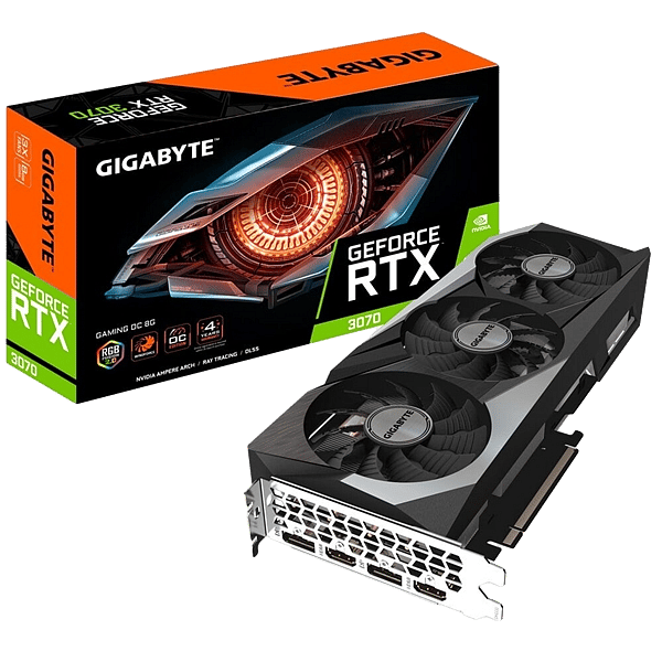 Gigabyte GeForce RTX3070 Gaming OC 8GB GDDR6 LHR  Tarjeta Gráfica Nvidia