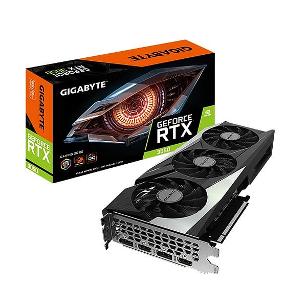 Gigabyte GeForce RTX3050 Gaming OC 8GB GDDR6  Tarjeta Gráfica Nvidia
