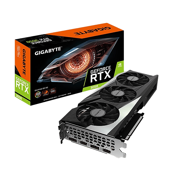 Gigabyte GeForce RTX3050 Gaming OC 8GB GDDR6  Tarjeta Gráfica Nvidia