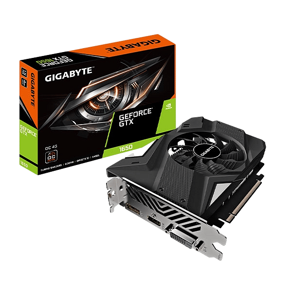 Gigabyte GeForce GTX1650 OC D6 4GB GDDR6 Ver30  Tarjeta Gráfica