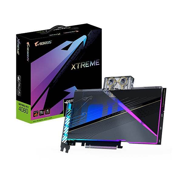 Gigabyte GeForce RTX 4080 Aorus Xtreme WaterForce Water Block 16GB GDDR6X DLSS3  Tarjeta Gráfica Nvidia