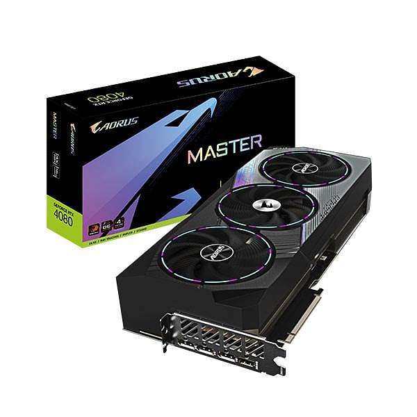 Gigabyte GeForce RTX 4080 Aorus Master 16GB GDDR6X DLSS3  Tarjeta Gráfica Nvidia