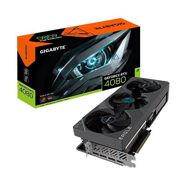 Gigabyte GeForce RTX 4080 Eagle OC 16GB GDDR6X DLSS3  Tarjeta Gráfica Nvidia