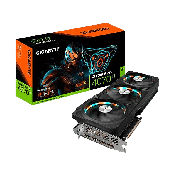 Gigabyte GeForce RTX 4070 Ti Gaming OC 12GB GDDR6X DLSS3  Tarjeta Gráfica Nvidia
