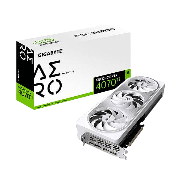 Gigabyte GeForce RTX 4070 Ti Aero OC 12GB GDDR6X DLSS3  Tarjeta Gráfica Nvidia