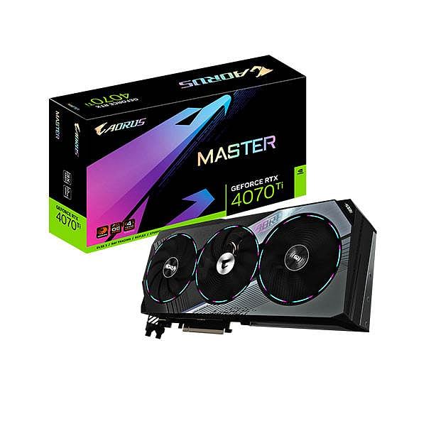 Gigabyte GeForce RTX 4070 Ti Aorus Master 12GB GDDR6X DLSS3  Tarjeta Gráfica Nvidia
