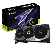 Gigabyte GeForce RTX 4070 Ti Aorus Elite 12GB GDDR6X DLSS3  Tarjeta Gráfica Nvidia