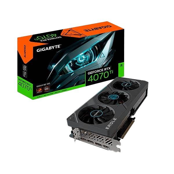 Gigabyte GeForce RTX 4070 Ti Eagle OC 12GB GDDR6X DLSS3  Tarjeta Gráfica Nvidia