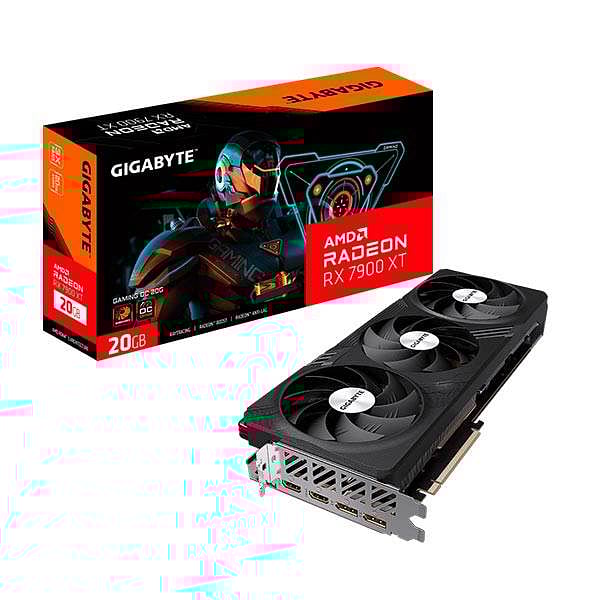Gigabyte Radeon RX7900 XT Gaming OC 20GB GDDR6  Tarjeta Gráfica Nvidia