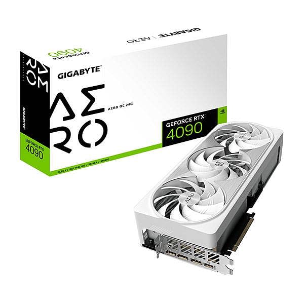 Gigabyte GeForce RTX 4090 Aero OC 24GB GDDR6X DLSS3  Tarjeta Gráfica Nvidia