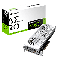 Gigabyte GeForce RTX 4060 Ti Aero OC 8GB GDDR6 DLSS3 - Tarjeta Gráfica Nvidia