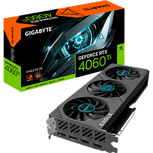 Gigabyte GeForce RTX 4060 Ti Eagle OC 8GB GDDR6 DLSS3  Tarjeta Gráfica Nvidia