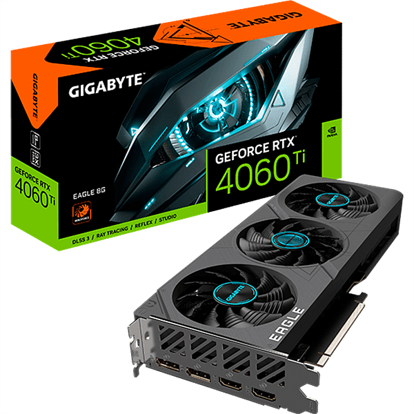 Gigabyte GeForce RTX 4060 Ti Eagle 8GB GDDR6 DLSS3  Tarjeta Gráfica Nvidia