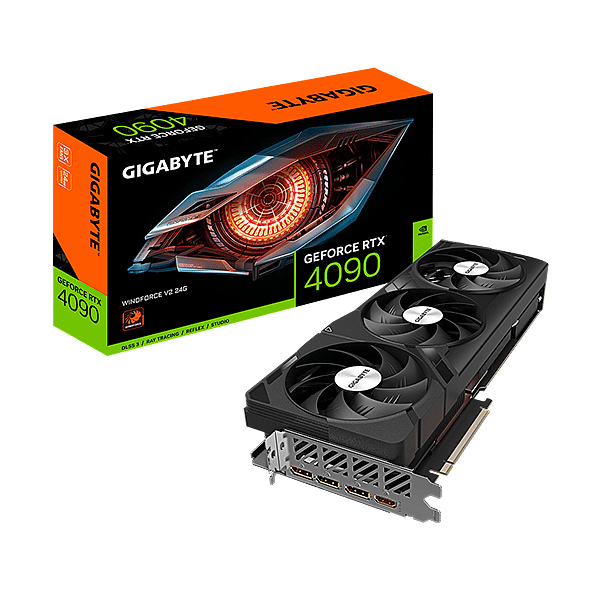 Gigabyte GeForce RTX 4090 WindForce V2 24GB GDDR6X  Tarjeta Gráfica Nvidia