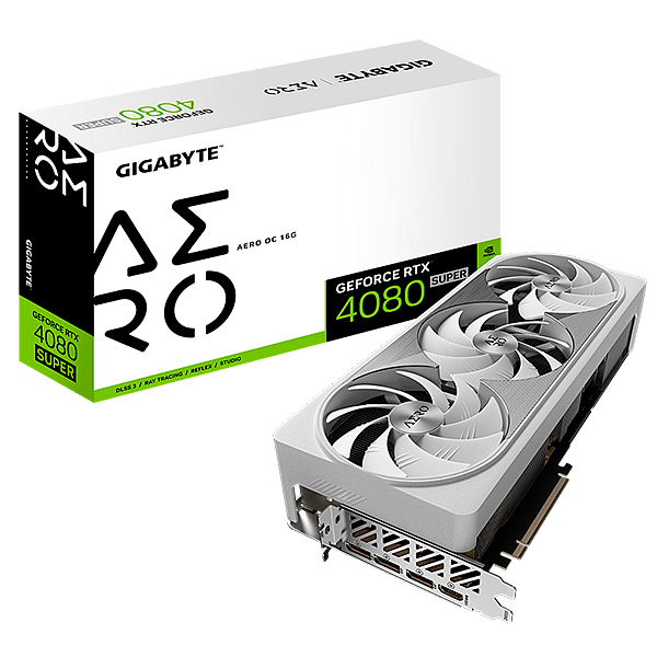 Gigabyte GeForce RTX 4080 Super Aero OC 16GB GDDR6X DLSS3  Tarjeta Gráfica Nvidia