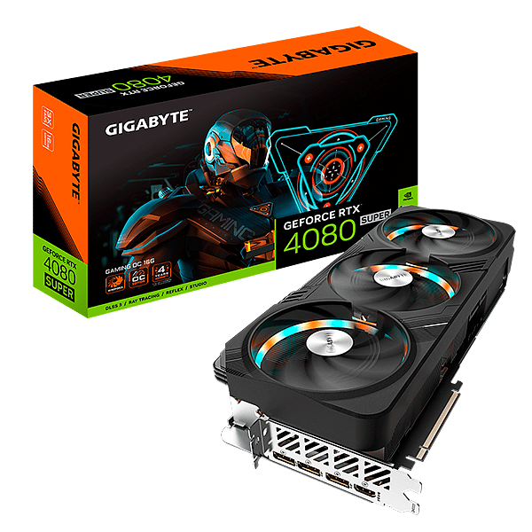 Gigabyte GeForce RTX 4080 Super Gaming OC 16GB GDDR6X DLSS3  Tarjeta Gráfica Nvidia