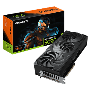 Gigabyte GeForce RTX 5090 Windforce OC 32GB GDDR7 DLSS4  Tarjeta Gráfica Nvidia