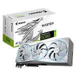 Gigabyte GeForce RTX 5080 Aorus Master Ice 16GB GDDR7 DLSS4  Tarjeta Gráfica Nvidia