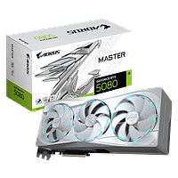 Gigabyte GeForce RTX 5080 Aorus Master Ice 16GB GDDR7 DLSS4 | Tarjeta Gráfica Nvidia