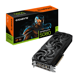 Gigabyte GeForce RTX 5080 Windforce OC SFF 16GB GDDR7 DLSS4  Tarjeta Gráfica Nvidia