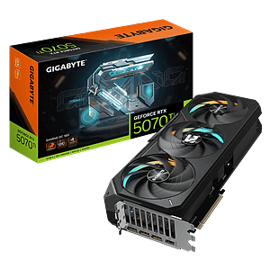 Gigabyte GeForce RTX 5070 Ti Gaming OC 16GB GDDR7 DLSS4  Tarjeta Gráfica Nvidia