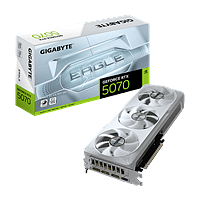 Gigabyte GeForce RTX 5070 Eagle Ice OC SFF 12GB GDDR7 DLSS4 | Blanca | Tarjeta Gráfica Nvidia