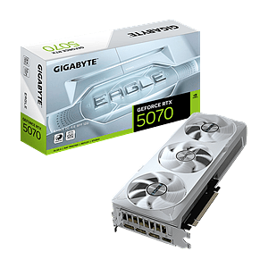 Gigabyte GeForce RTX 5070 Eagle Ice OC SFF 12GB GDDR7 DLSS4  Blanca  Tarjeta Gráfica Nvidia