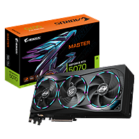 Gigabyte GeForce RTX 5070 Aorus Master 12GB GDDR7 DLSS4 | Tarjeta Gráfica Nvidia