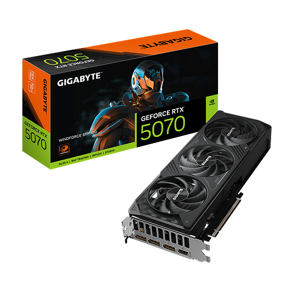 Gigabyte GeForce RTX5070 Windforce SFF 12GB GD7   Tarjeta Gráfica Nvidia