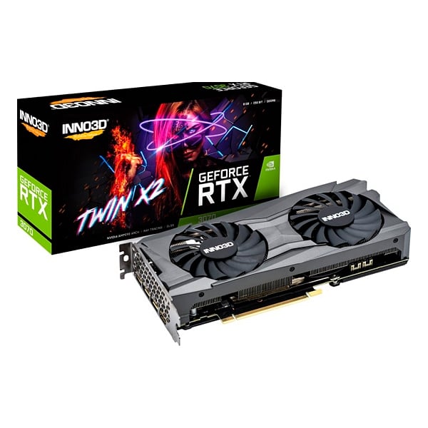 Inno3D GeForce RTX3070 Twin X2 8GB GDDR6  Gráfica