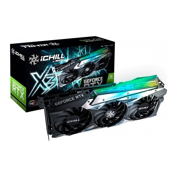 Inno3D GeForce RTX3070 iChill X3 8GB GDDR6  Gráfica