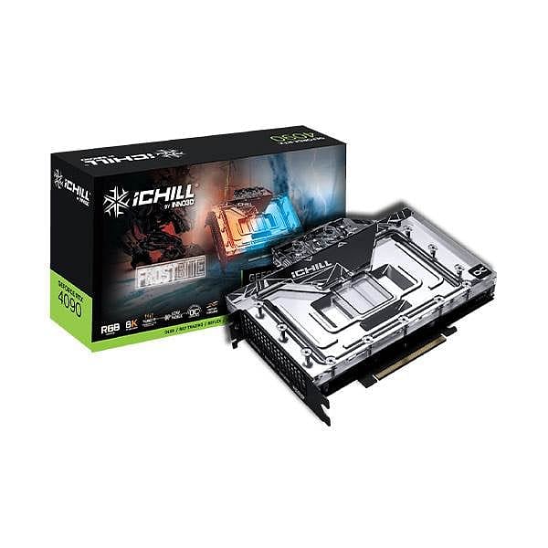 Inno3D GeForce RTX 4090 iChill Frostbite 24GB GDDR6X DLSS3  Tarjeta Gráfica Nvidia